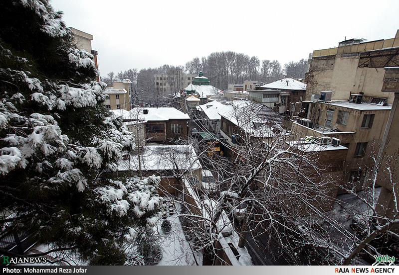 تصاویر:: بارش برف در تهرانض